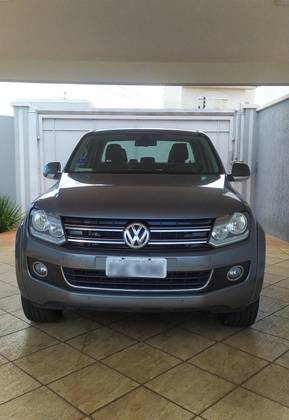 VOLKSWAGEN AMAROK 2.0 HIGHLINE 4X4 CD 16V TURBO INTERCOOLER DIESEL 4P AUTOMÁTICO